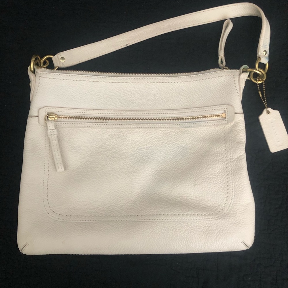 Off white Coach handbag